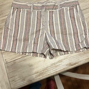 Women's Multicolor Patterned Shorts